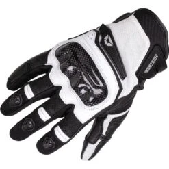 Cortech Speedway Collection Sonic-Flo Vented Leather / Textile Gloves -Moto Gear Shop 163 8327 0109 04