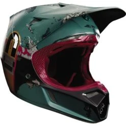Fox Racing V3 Star Wars Boba Fett Limited Edition Helmet -Moto Gear Shop 260 18381 004 L B
