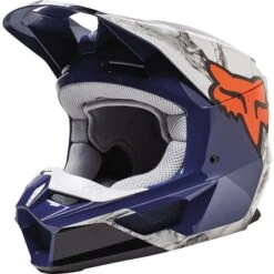 Fox Racing V1 Karrera Helmet -Moto Gear Shop 260 28809 203 XL