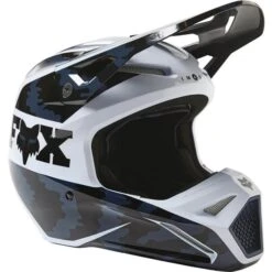 Fox Racing V1 Nuklr Youth Helmet -Moto Gear Shop 260 29735 001 YL
