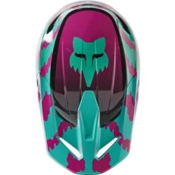Fox Racing V1 Nuklr Youth Helmet -Moto Gear Shop 260 29735 176 YS E