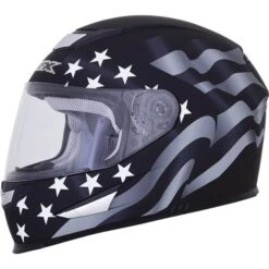 AFX FX-99 Stealth Flag Full Face Helmet -Moto Gear Shop 373 0101 11356 B