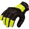Motonation Campeon Hi-Viz Leather Gloves -Moto Gear Shop 855 GCM BKFY 3S