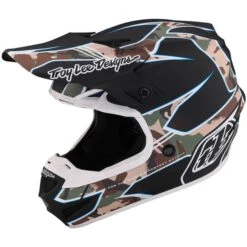 Troy Lee Designs SE4 Polyacrylite Matrix Camo Helmet
