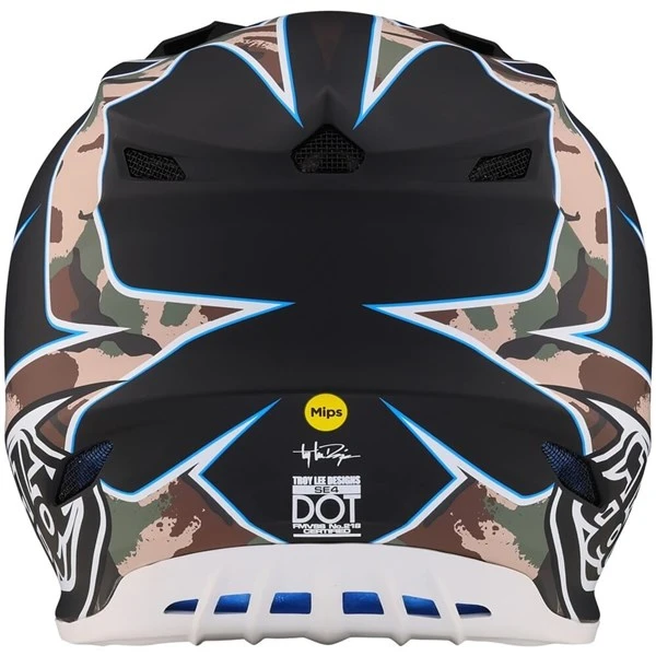 Troy Lee Designs SE4 Polyacrylite Matrix Camo Helmet 5 Troy Lee Designs SE4 Polyacrylite Matrix Camo Helmet - Image 3