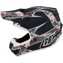 Troy Lee Designs SE4 Polyacrylite Matrix Camo Helmet 14 Troy Lee Designs SE4 Polyacrylite Matrix Camo Helmet -Moto Gear Shop TL 109035001 B