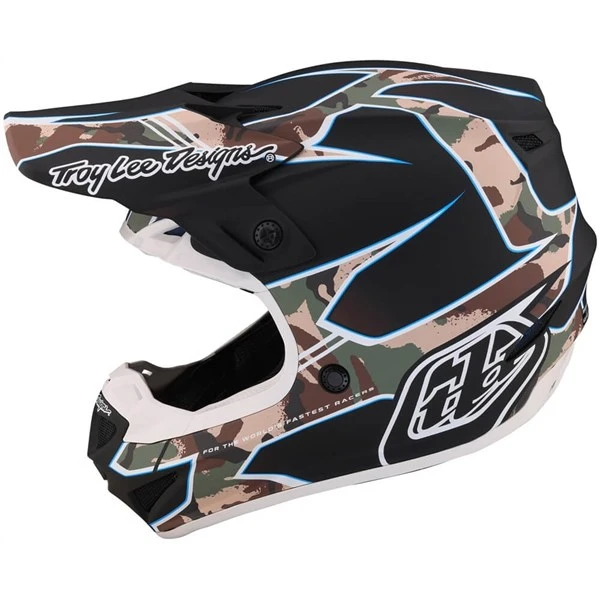 Troy Lee Designs SE4 Polyacrylite Matrix Camo Helmet 6 Troy Lee Designs SE4 Polyacrylite Matrix Camo Helmet - Image 4