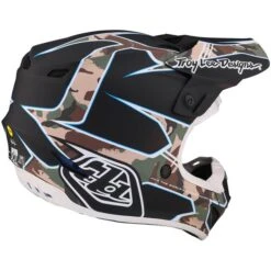 Troy Lee Designs SE4 Polyacrylite Matrix Camo Helmet 16 Troy Lee Designs SE4 Polyacrylite Matrix Camo Helmet -Moto Gear Shop TL 109035001 D