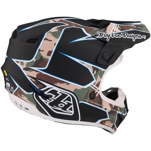 Troy Lee Designs SE4 Polyacrylite Matrix Camo Helmet 8 Troy Lee Designs SE4 Polyacrylite Matrix Camo Helmet - Image 6