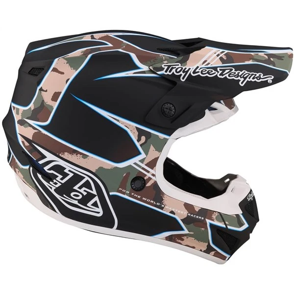 Troy Lee Designs SE4 Polyacrylite Matrix Camo Helmet 9 Troy Lee Designs SE4 Polyacrylite Matrix Camo Helmet - Image 7