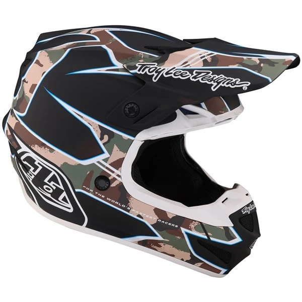 Troy Lee Designs SE4 Polyacrylite Matrix Camo Helmet 10 Troy Lee Designs SE4 Polyacrylite Matrix Camo Helmet - Image 8