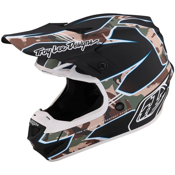 Troy Lee Designs SE4 Polyacrylite Matrix Camo Helmet 3 Troy Lee Designs SE4 Polyacrylite Matrix Camo Helmet
