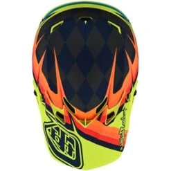 Troy Lee Designs SE4 Polyacrylite Warped Helmet -Moto Gear Shop TL 109327051 G