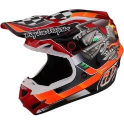 Troy Lee Designs SE4 Polyacrylite Carb Youth Helmet