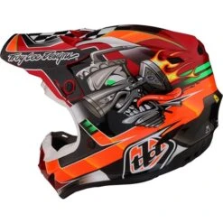 Troy Lee Designs SE4 Polyacrylite Carb Youth Helmet -Moto Gear Shop TL 112251003 C