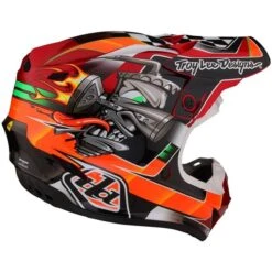 Troy Lee Designs SE4 Polyacrylite Carb Youth Helmet -Moto Gear Shop TL 112251003 D